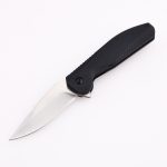 Pisau lipat OEM 7Cr17 pisau G10 menangani baja nested liner lock flipper open EDC LS-2565