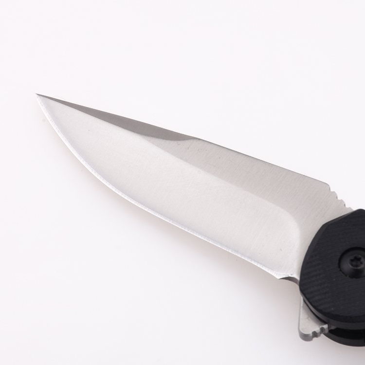 Couteaux pliants OEM 7Cr17 lame G10 poignée en acier imbriquée liner lock flipper ouvert EDC LS-2565