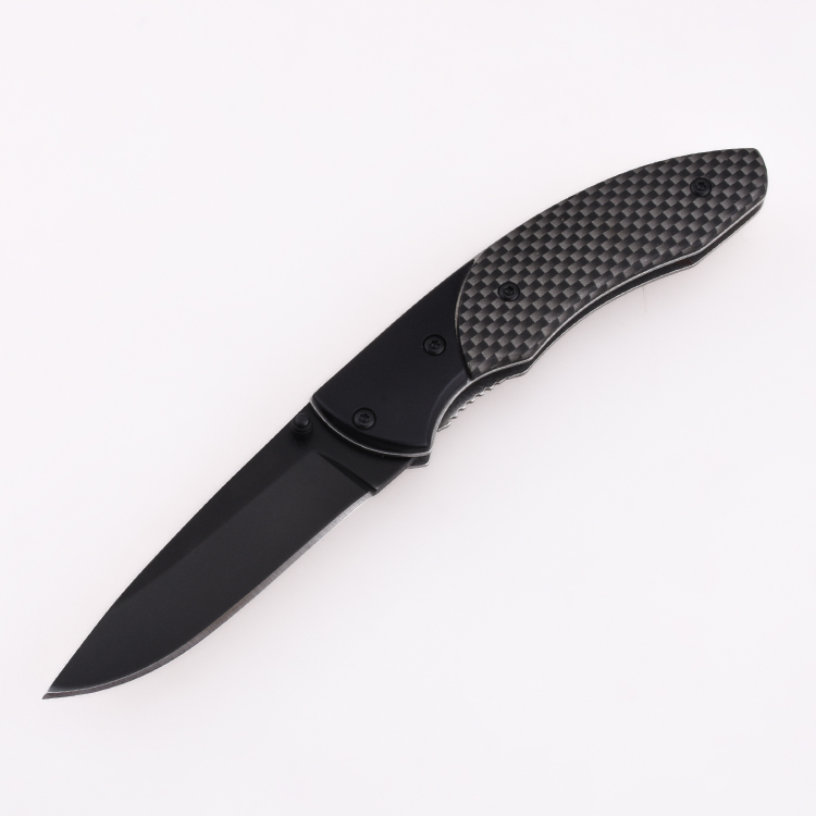Складные ножи OEM лезвие 3Cr с алюминиевым покрытием ручка с чернением на открытом воздухе EDC LS-2566
