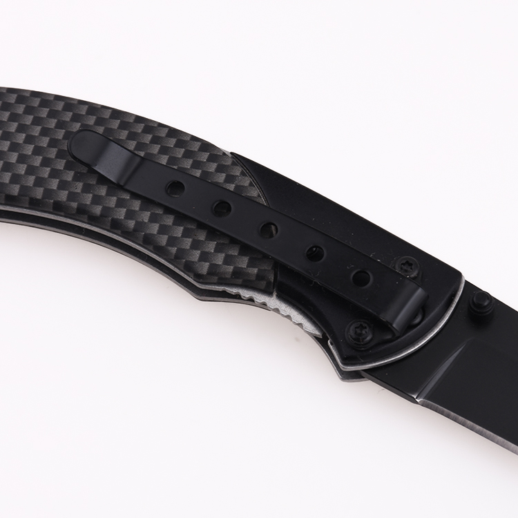 Складные ножи OEM лезвие 3Cr с алюминиевым покрытием ручка с чернением на открытом воздухе EDC LS-2566