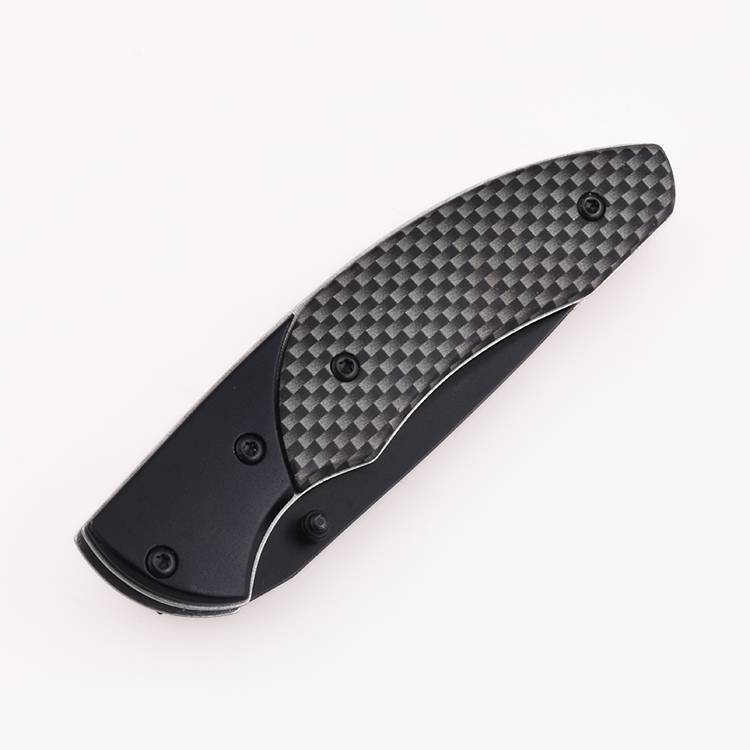 Складные ножи OEM лезвие 3Cr с алюминиевым покрытием ручка с чернением на открытом воздухе EDC LS-2566