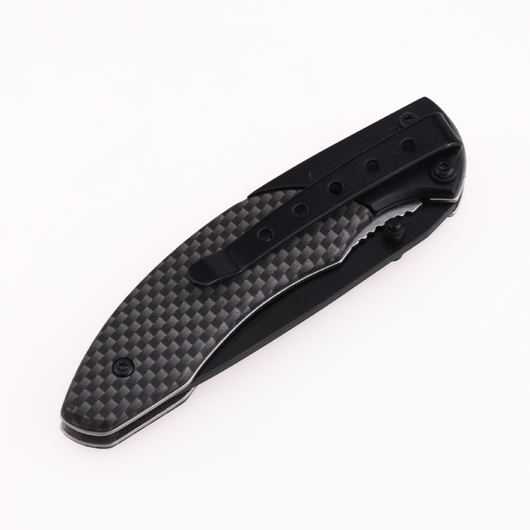 Складные ножи OEM лезвие 3Cr с алюминиевым покрытием ручка с чернением на открытом воздухе EDC LS-2566