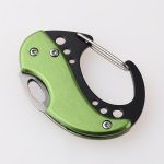 OEM лезвие с замком Canabiner, мини-нож, многоцветный подарочный набор, кольцо для ключей, анодированный алюминий, JLD-KC20B