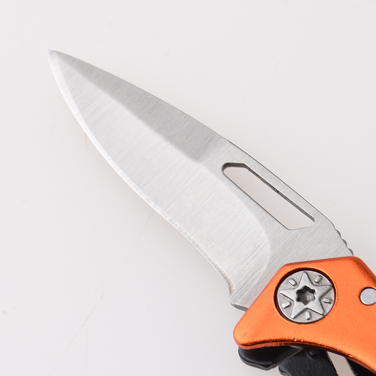 OEM Canabiner Liner Lock Messerset Marktkampagne Geschenk tragbare kleine Klinge Schlüsselloch JLD-KC30