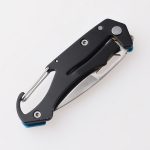 OEM Canabiner knife aluminium anodized handle portable blade outdoor key clip JLD-KC30