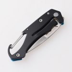 OEM Canabiner coltello manico in alluminio anodizzato lama portatile clip chiave esterna JLD-KC30