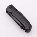 OEM cuchillo plegable lockback 3 cuchillas en 1 cortador al aire libre sierra gancho de tripa hoja dentada JLD-C383