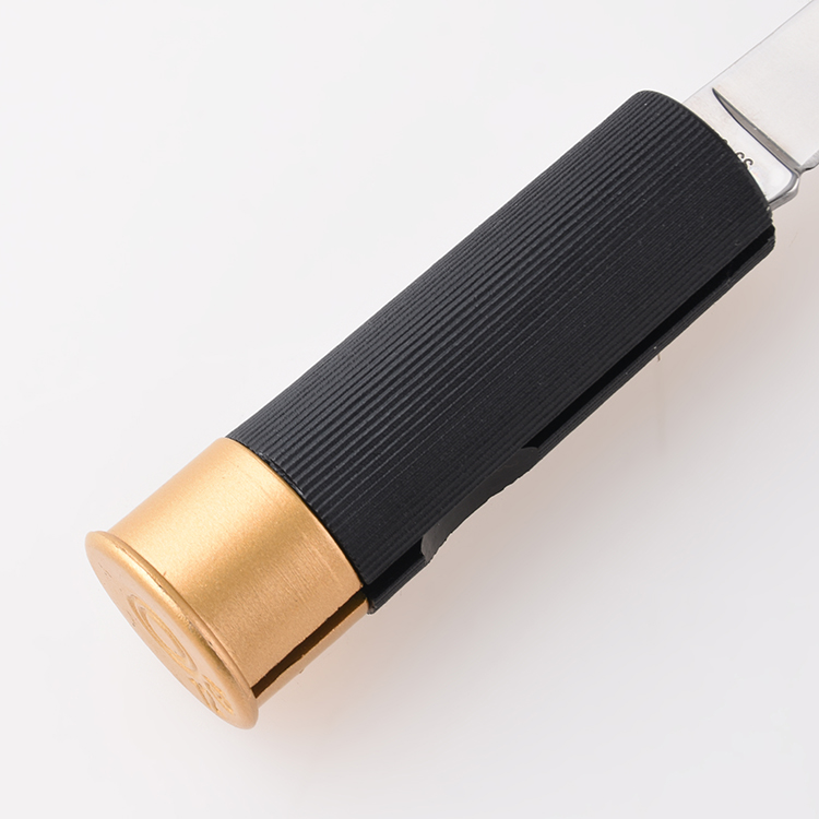 OEM cuchillo plegable mini marca de uñas hoja de junta deslizante bala mango de plástico juego de regalo JLD-212M