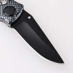 Складной нож OEM, черненое лезвие, камуфляжная оболочка, ручка, шпилька для большого пальца, открытая JLD-YJ109