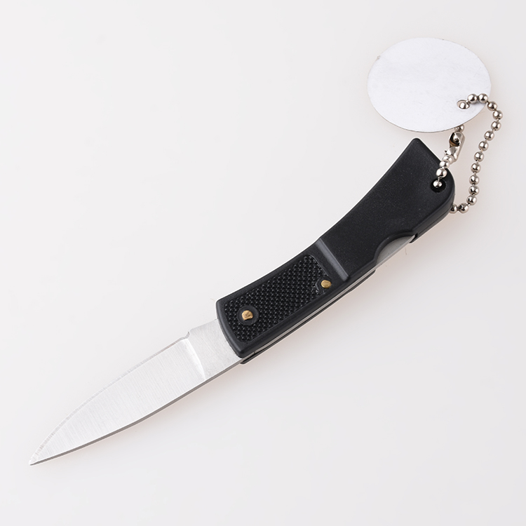 Ensemble de couteaux pliants OEM mini porte-clés verrouillable portable marque de lanière de marque d'ongle JLD-YK722