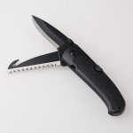OEM Складной нож PP + TPR ручка многоцелевой замок 3 в 1 лезвие 3Cr крючок для пил JLD-C-282
