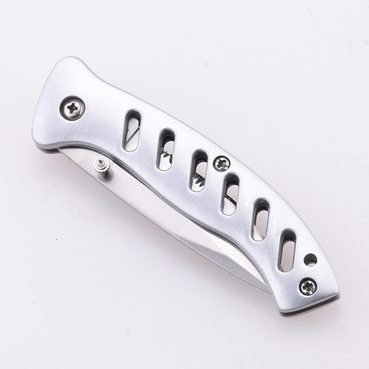 OEM 접는 나이프 톱니 모양의 블레이드 스켈레톤 알루미늄 핸들 멀티 그래픽 옵션 JLD-20263