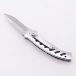 Coltelli pieghevoli OEM lama seghettata manico in alluminio scheletrato opzione multi-grafica JLD-20263