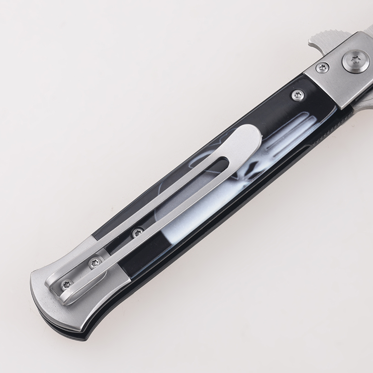 OEM folding knives slip-joint cladding handle automatic switchblade stiletto Bayonet FR-0506