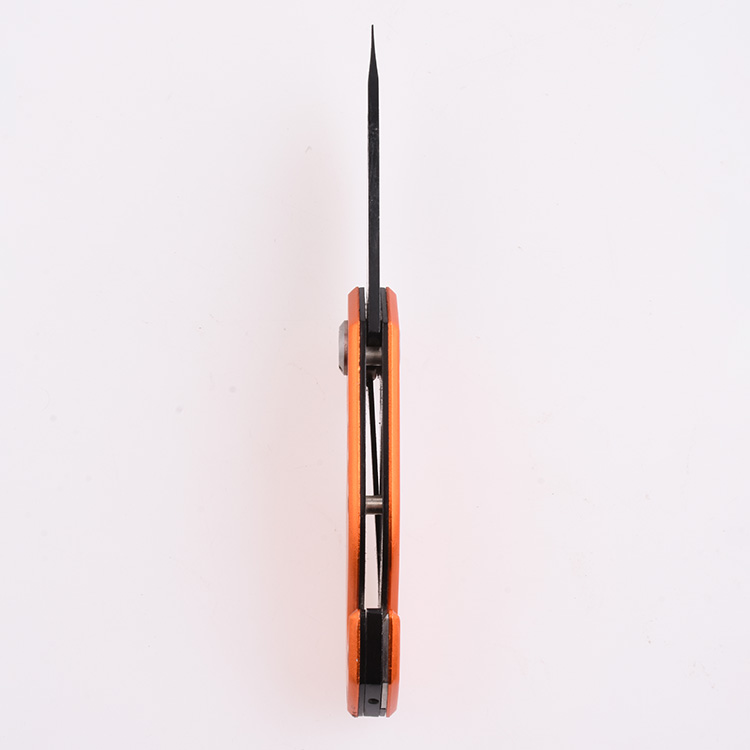 Facas dobráveis oem clip point lâmina cortador de cinto quebra vidro sobrevivência ao ar livre uso JLD-801(O)