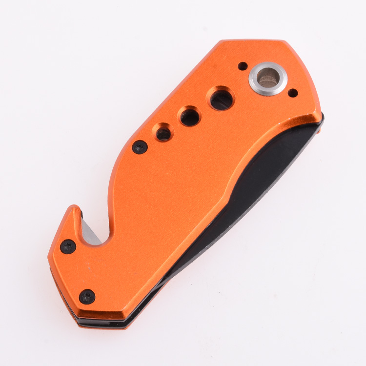 Couteaux pliants OEM pince point lame coupe-ceinture brise-verre utilisation de survie en plein air JLD-801 (O)
