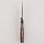 Складные ножи OEM, почерневшая шпилька для большого пальца, открытый вкладыш, замок, скользящее соединение, автоматический выкидной нож FR-0517