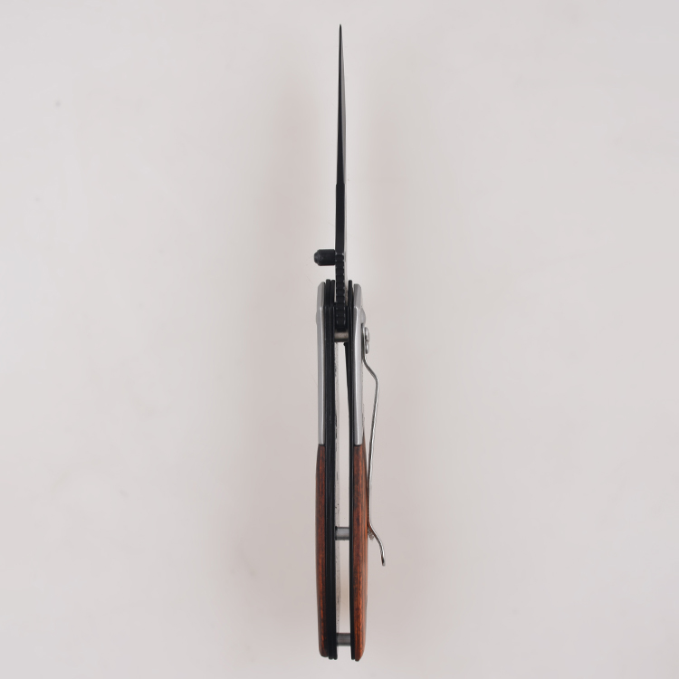 Couteaux pliants OEM dos jimpant les deux mains goujon de pouce lame à pointe ouverte FR-0518