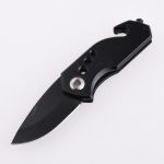 OEM Folding knives stainless steel pocket belt cutter life hammer multi-purpose JLD-801(B)