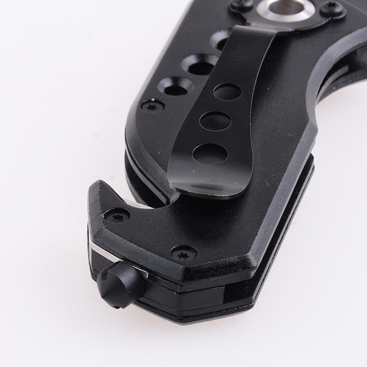 OEM Folding knives stainless steel pocket belt cutter life hammer multi-purpose JLD-801(B)