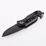 OEM Folding knives stainless steel pocket belt cutter life hammer multi-purpose JLD-801(B)