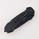 Pisau lipat OEM penuh kayu bertatahkan tukul hayat pembuka botol pemotong wayar dalam FR-0512