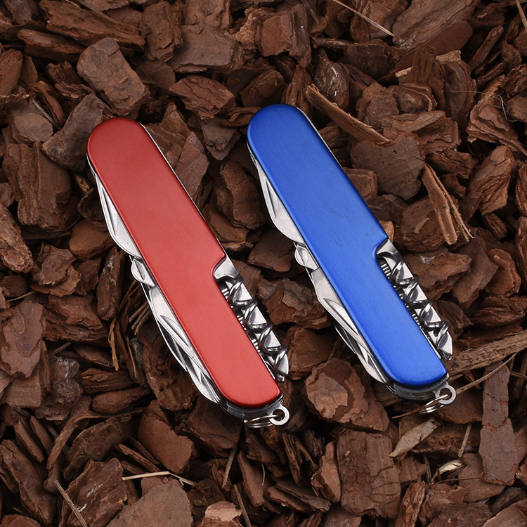 OEM Army knife 11-in-1 multi-functions low price gift hot sale tinting colors handle SS-0834