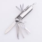 OEM Army knife 11-in-1 3Cr13 stainless steel handle low price bulk sale practical gift SS-0833