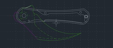 Detailed Process of How DC01A Blacksmith Scythe Came to Life, Shieldon