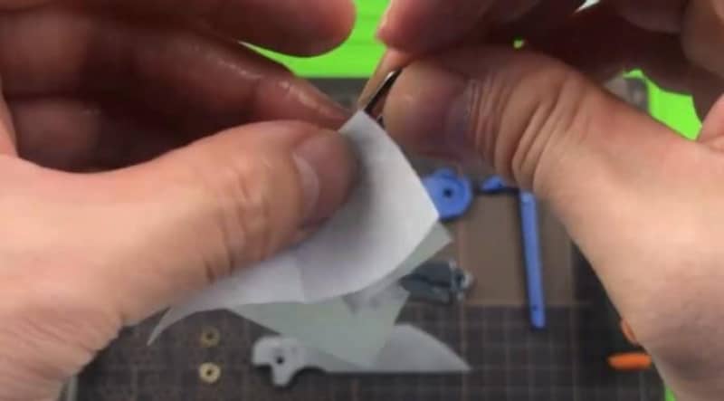 Guida informativa su come smontare il coltello antipioggia Shieldon MP01A , Shieldon