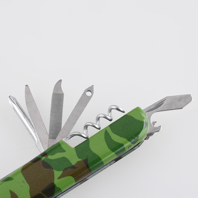 OEM Army knife custom coating handle 17-in-1 na badyet na multi-functional na regalo mababang MOQ SC-2704