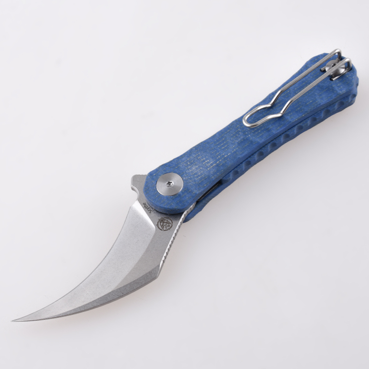 DC01E Sense, 154 cm+ Micarta, verschachtelter Liner-Lock, DC Blades (USA) Design, exklusiv beim Händler