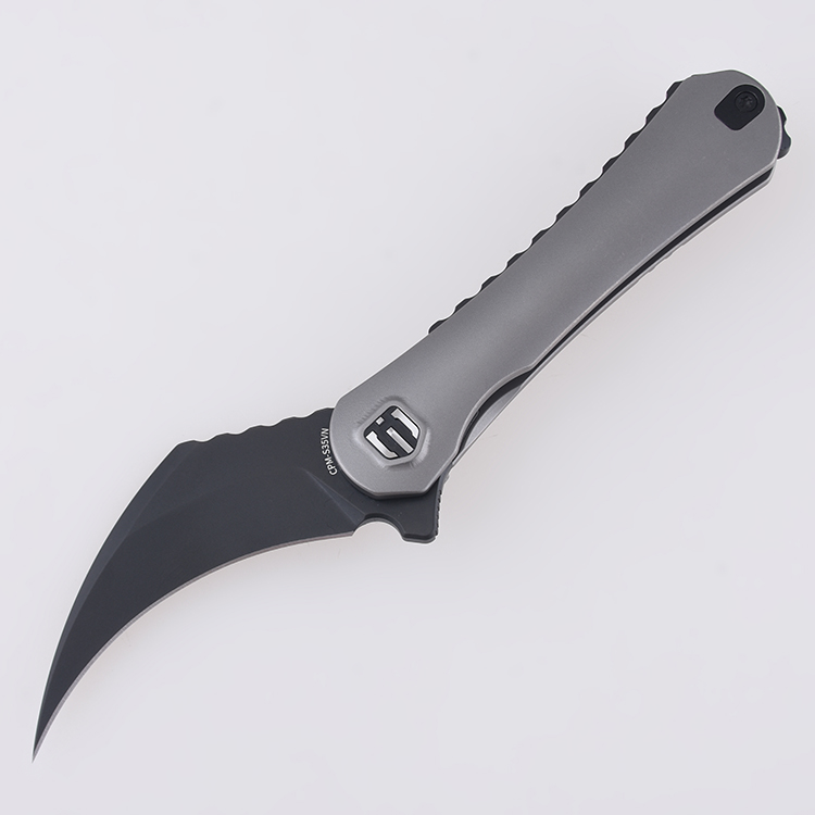 DC01B Shieldon Scythe CPM-S35VN 6AL4V Titanium s02