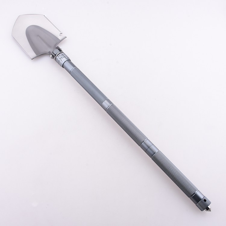 HH-7222 многофункциональная лопата 14-в-1 для использования в кемпинге на открытом воздухе, алюминиевая сборка