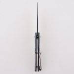 Складной нож YML-3415, изготовленное на заказ 3D-печать, изображение логотипа, гравировка, черненая отделка