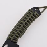 YML-3416 faca de caça uso de sobrevivência ao ar livre cortador de cinto cabo paracord