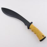 YML-3421 Pisau Parang 17 Inci Ujung Pisau Kukri Bertahan Warna PP+TPR