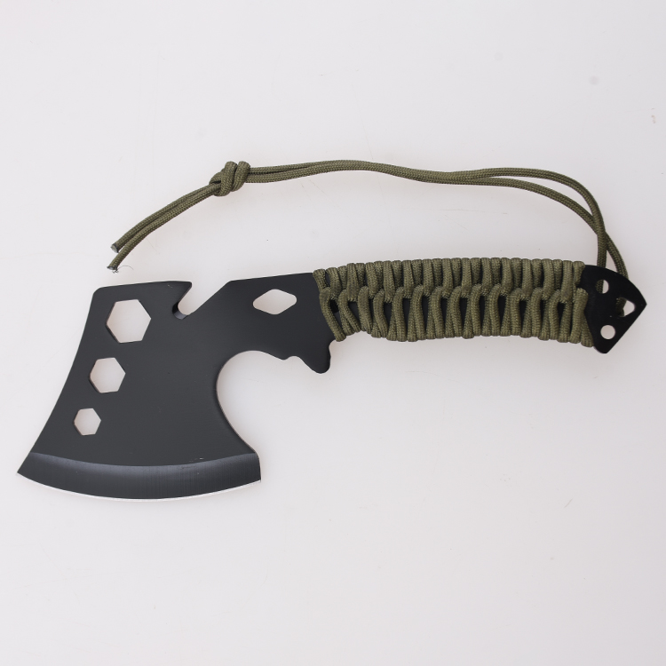 YML-3422 multi-axe 5-in-1 throwing hexagon wrench belt cutter paracord handle