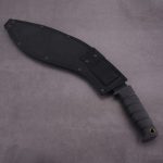 YML-BKUK большая собачья нога Kukri Machete резиновая черная ручка для выживания