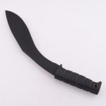YML-BKUK большая собачья нога Kukri Machete резиновая черная ручка для выживания