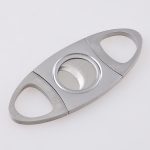 Cigar cutter 420J2 blade stainless steel satin handle XJ-1010 s04