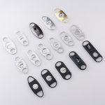 Cigar cutter 420J2 blade stainless steel satin handle XJ-1010 s08