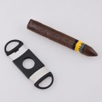 Cigar cutter ABS handle 420J2 blade spot stock XJ-1008 s07