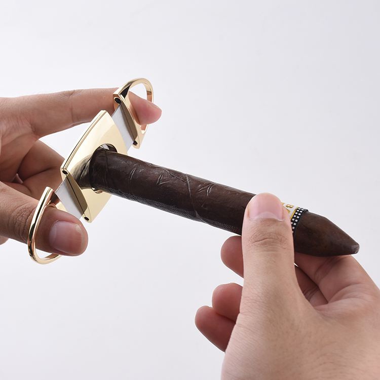 Резак для сигар из цинкового сплава, цвет лезвия 420J2, точечный запас XJ-1001 s01