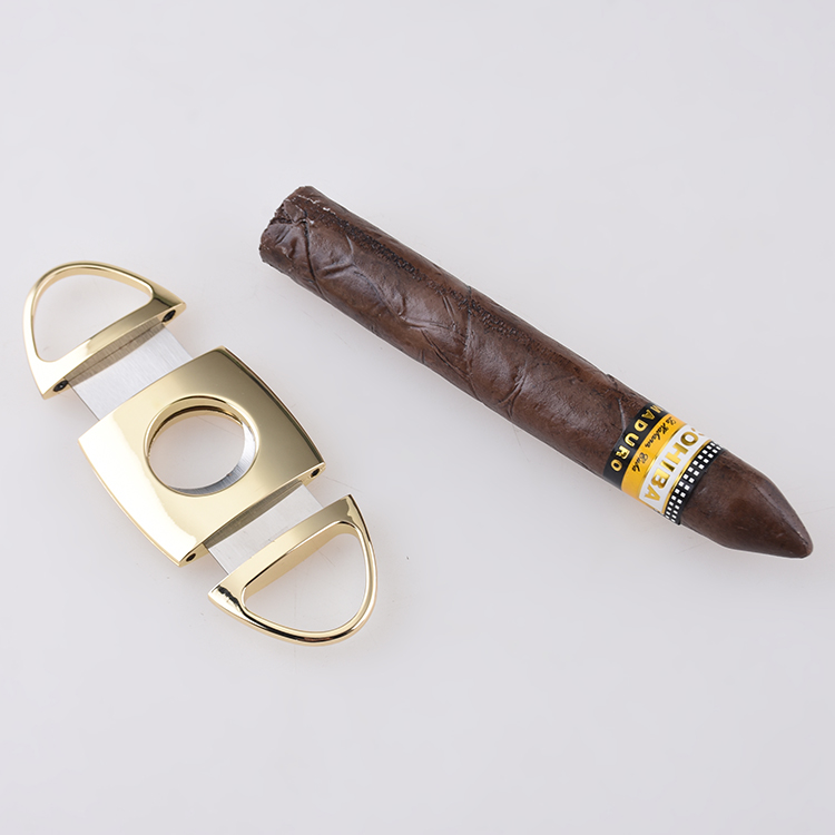 Резак для сигар из цинкового сплава, цвет лезвия 420J2, точечный запас XJ-1001 s07