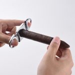 Cigar cutter zinc alloy color 420J2 blade spot stock XJ-1004 s01