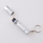 Lampe de poche mini taille clé anneau en alliage d'aluminium MG-MNL-001 s08