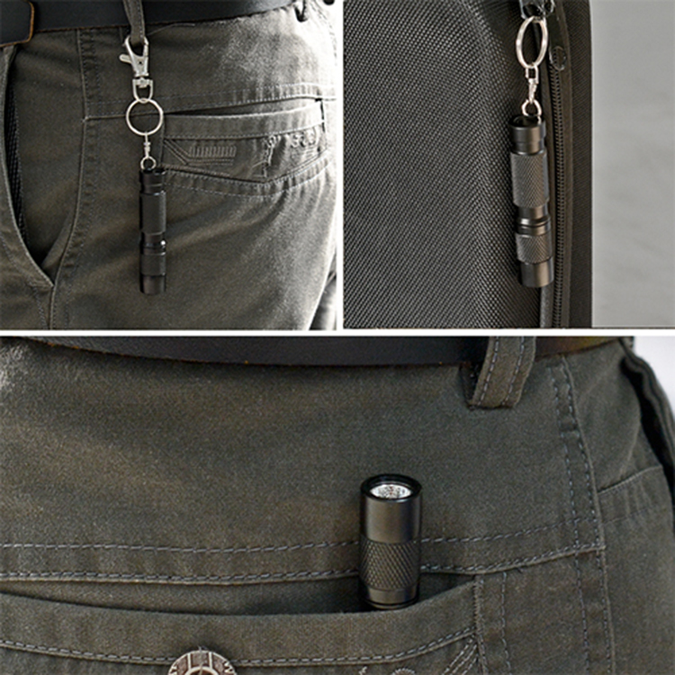 Фонарик мини-ключ с кольцом из алюминиевого сплава MG-MNL-001 s26