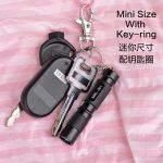 Flashlight mini size key aluminum alloy ring MG-MNL-001 s27