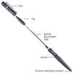 Tactical pen tool aluminum anodized MG-MPL-008 s24